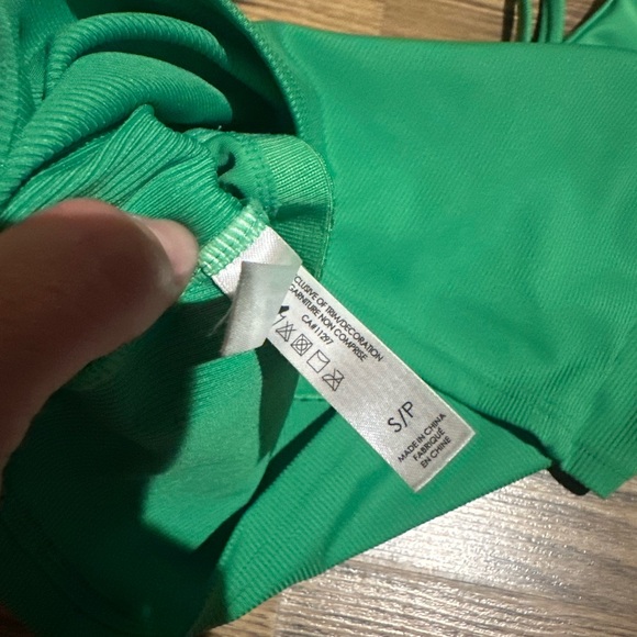 La Vie En Rose Aqua | Swim Top - size small - Picture 3 of 3